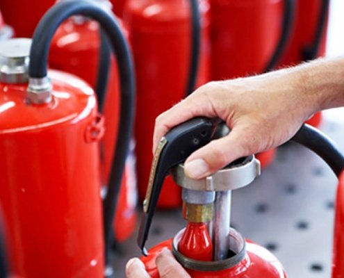 Fire extinguisher service